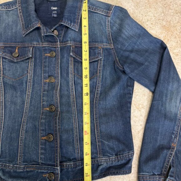 Gap Woman's Denim Jean Jacket - size: Small - Picture 7 of 8